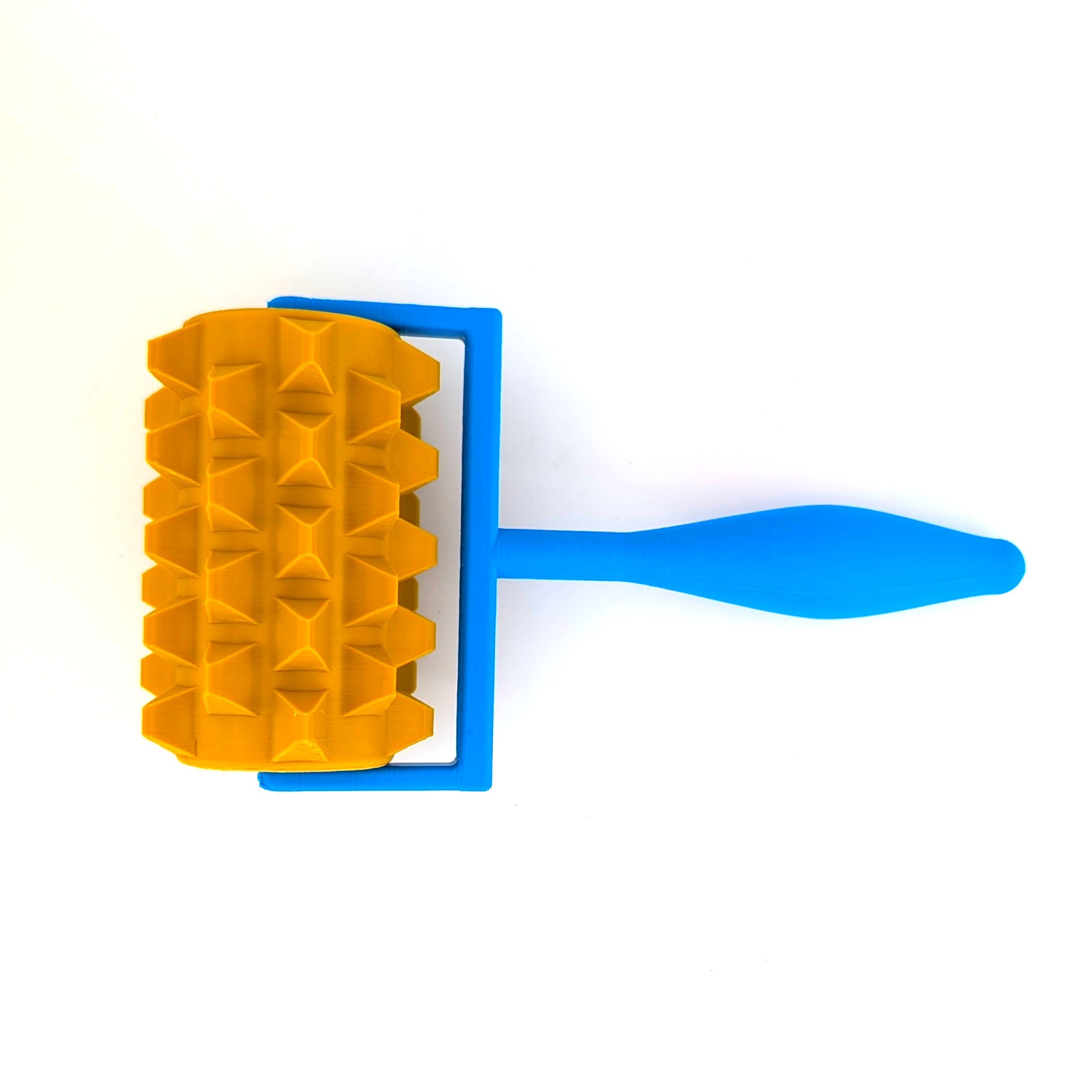 Pancake Gold and Blue Pancake Pocketeer rolling tool