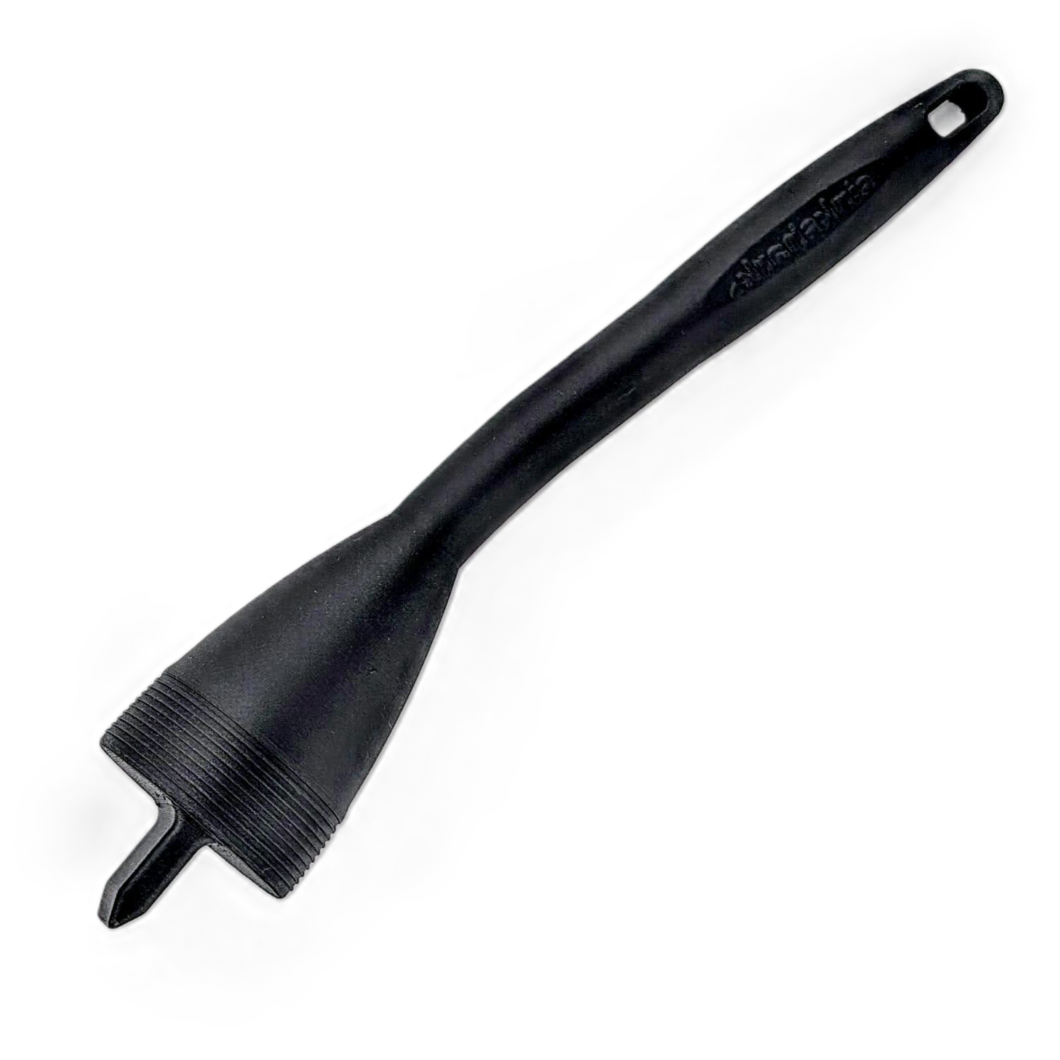Full view of the black SinkShark garbage disposal tool
